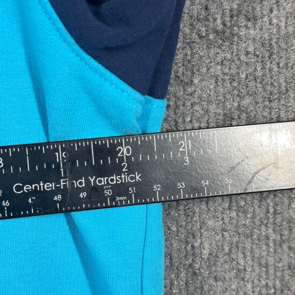 Lands End Hoodie Unisex Youth Large 14-16 Color Block Retro - Picture 3 of 7
